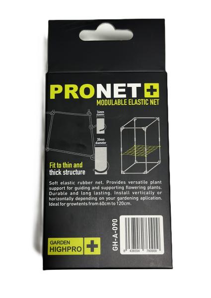 Grow Netz 60-60 bis 120-120 cm elastisches Scrog-Gitternetz mit Haken